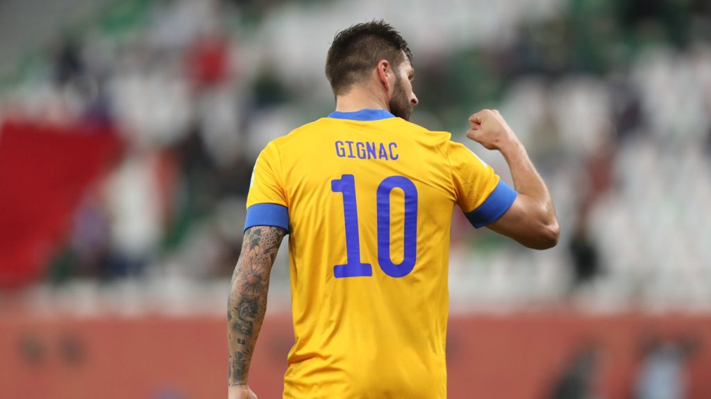 Gignac, atacante do Tigres