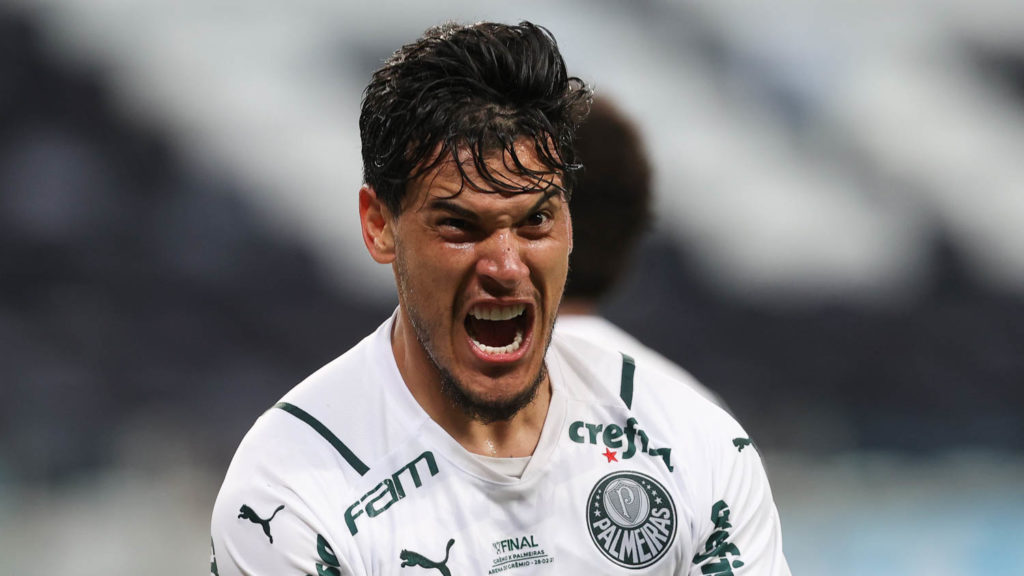 Gustavo Gomez marcou o gol da vitória do Palmeiras
