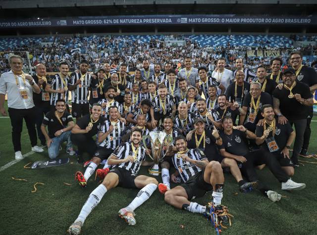 Galo conquistou a Supercopa (Divulgação)