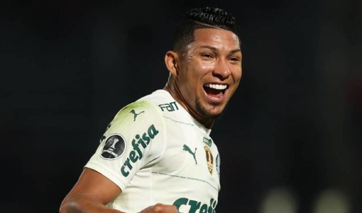 Rony brilhou com dois gols na vitória do Palmeiras (Divulgação)
