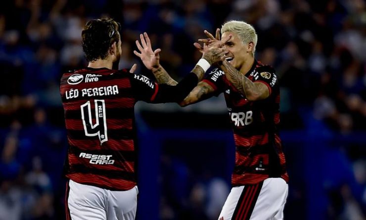 Flamengo goleia na Argentina com show de Pedro (Marcelo Cortes/Flamengo)