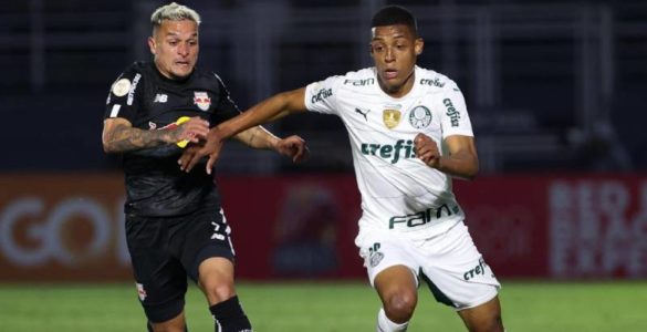 Palmeiras reagiu e arrancou empate do Bragantino (Divulgação)