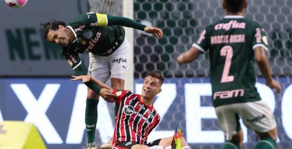 Palmeiras e São Paulo empatam sem gols (Cesar Greco/Palmeiras)