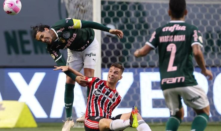 Palmeiras e São Paulo empatam sem gols (Cesar Greco/Palmeiras)